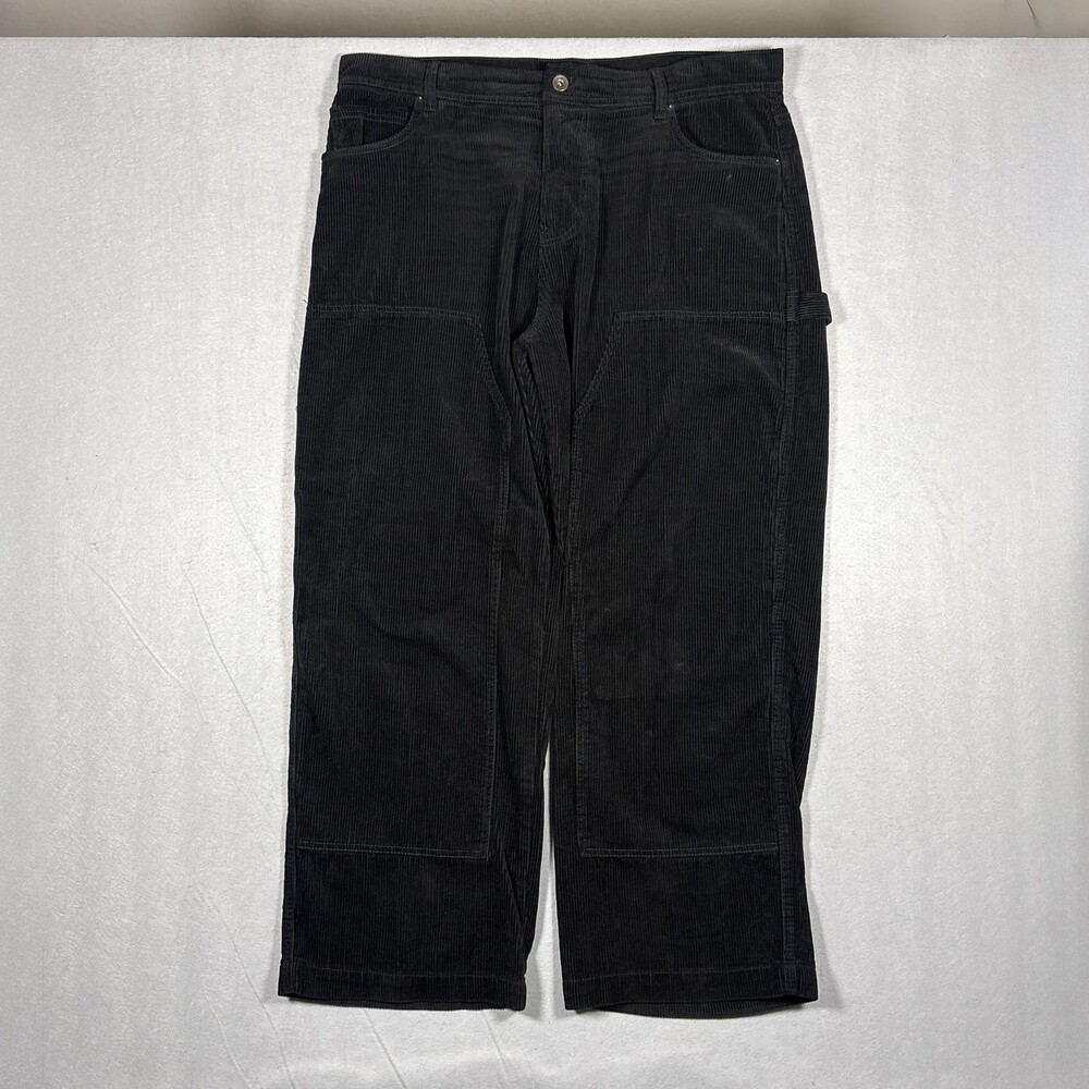 No Boundaries Double Knee Corduroy Pants Men's 38x31 Carpenter Y2K Baggy Skater
